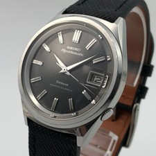 Vintage 1966 SEIKO Sportsmatic Deluxe 23J Mostrador Preto 7605-8010 Automático #2072 comprar usado  Enviando para Brazil