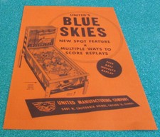 Flyer flipper blue usato  Villalfonsina