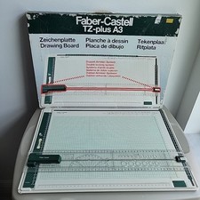 Placa de desenho Faber Castell TZ Plus A3 1083 placa de sinalização com caixa original, usado comprar usado  Enviando para Brazil