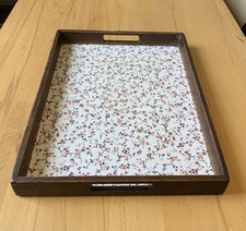 Nostalgisches tablett holz gebraucht kaufen  Mülheim an der Ruhr