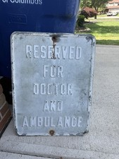 Reserved doctor ambulance for sale  Sunbury