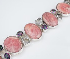 Rhodochrosite sterling silver for sale  Austin