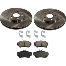 Kit de disco e pastilha de freio dianteiro para 2001-2010 Chrysler PT Cruiser cerâmica comprar usado  Enviando para Brazil