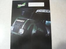 Fendt tractors brochure for sale  Ripon