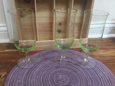 Tulip shape glasses for sale  Indianapolis
