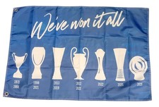 Usado, CHELSEA WE’VE WON IT ALL 2025 FUTEBOL BANDEIRA EUROPEIA 3x2 pés frete grátis Reino Unido comprar usado  Enviando para Brazil