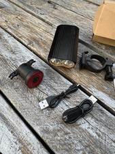 Akku fahrradlicht set gebraucht kaufen  Wissen-Umland