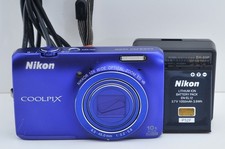 Câmera Digital Nikon COOLPIX S6300 16.0MP 10x Zoom Óptico Azul Japão, usado comprar usado  Enviando para Brazil