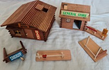 Westernstadt holz spielzeug gebraucht kaufen  Unterhaching