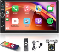 Rádio de carro Apple Carplay 2 DIN com kit mãos-livres Bluetooth carro Android 7 polegadas T comprar usado Rádio de carro Apple Carplay 2 DIN com kit mãos-livres Bluetooth carro Android 7 polegadas T comprar usado  Enviando para Brazil