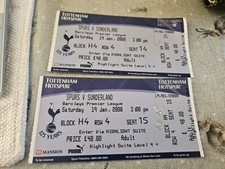 Football tickets tottenham for sale  IPSWICH