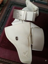 Cinturone telato bianco usato  Italia