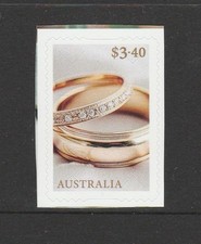 AUSTRÁLIA 2025 CELEBRAÇÕES QUERIDAS CASAMENTO US$ 3,40 selos autoadesivos, sem marca de charneira comprar usado  Enviando para Brazil