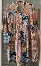 Gebraucht, Patchwork kleid feine gebraucht kaufen  Hamburg