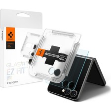 Szkło ochronne do Galaxy Z Flip7 Spigen Szkło ochronne na wyświetlacz Szkło hartowane Szkło na telefon komórkowy Szkło na sprzedaż  Wysyłka do Poland