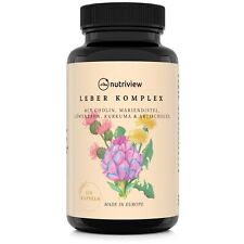 Leber Komplex Mariendistel Artischocke Löwenzahn Enzian Kurkuma Cholin Vegan ❤️☘ comprar usado  Enviando para Brazil