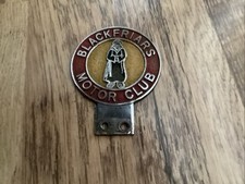 Blackfriers motor club for sale  WATFORD