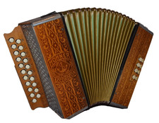 Melodeon hohner pokerwork d'occasion  Expédié en Belgium