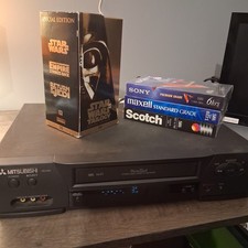 Mitsubishi HS-U430 4 Cabeças Hi-Fi Estéreo VHS VCR Player - Testado e Funcionando com Fitas comprar usado  Enviando para Brazil