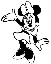 Minnie mouse vinyl for sale  Inverness