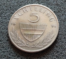 Autriche schilling 1971 d'occasion  Tullins