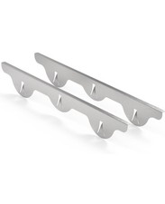 Usado, Elegante 23,4 polegadas tampas de lacuna de fogão de aço inoxidável - Fácil instalação, pacote com 2 comprar usado  Enviando para Brazil