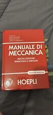 Hoepli manuale meccanica usato  Sesto Fiorentino