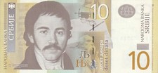 Serbie billet dinars d'occasion  L'Aigle