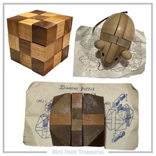 Wooden brain teaser for sale  Sheboygan