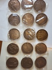 Lot medailles bronze d'occasion  Saint-Lô