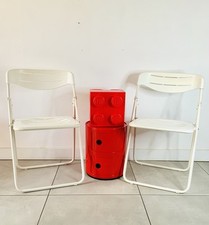 Pair vintage white for sale  LEICESTER