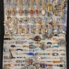 Lote de 1/2 libra de joyería de moda vintage-moderna todo uso, bolso misterioso segunda mano  Embacar hacia Mexico