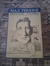 Max Perkins : Editor of Genius by A. Scott Berg (1978, Hardcover), usado comprar usado  Enviando para Brazil