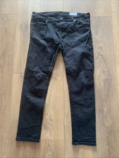 Mens black stretch for sale  GRAVESEND