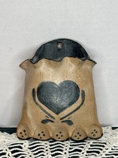 pottery signed heart vase for sale pottery signed heart vase for sale Manvel