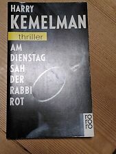 Harry kemelman dienstag gebraucht kaufen  Uetersen