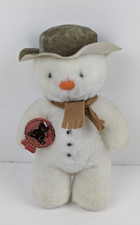 Vintage snowman plush for sale  BRISTOL