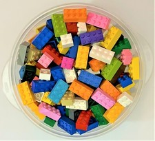 Usado, 50 tijolos básicos LEGO tamanhos 2x2 e 2x4 - lote a granel mistura de cores MUITO POPULAR comprar usado  Enviando para Brazil