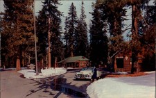 Cartão postal conversível Kings Canyon Natl Park California Ranger's cabine neve década de 1950 comprar usado  Enviando para Brazil