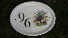 Ceramic house sign for sale Ceramic house sign for sale  BASINGSTOKE