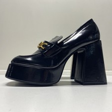 Salto plataforma Charles Keith feminino preto ultra alto tamanho 9 comprar usado  Enviando para Brazil