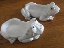 Coppia ranocchie gesso usato  Italia