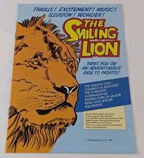 Smiling lion 1987 for sale  NORTHWICH