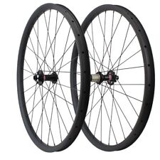 Conjunto de rodas de mountain bike 29er Mtb 37x24mm fibra de carbono sem câmara, usado comprar usado  Enviando para Brazil