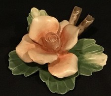 Capodimonte porcelain rose for sale  San Diego