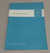 Usado, Werkstatthandbuch Einführung Mercedes Benz Omnibus Bus Typ O303 von 1974 comprar usado  Enviando para Brazil