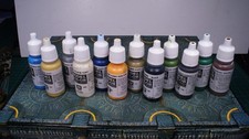 Vallejo paints used for sale  HUNTINGDON