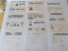 Lot 100 factures d'occasion  La Tour-de-Salvagny