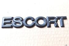 Escort black plastic for sale  EDGWARE