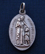 Médaille religieuse saint d'occasion  Pont-Évêque